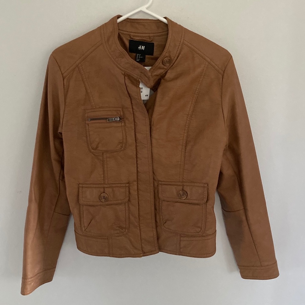 H&M Faux Leather Jacket